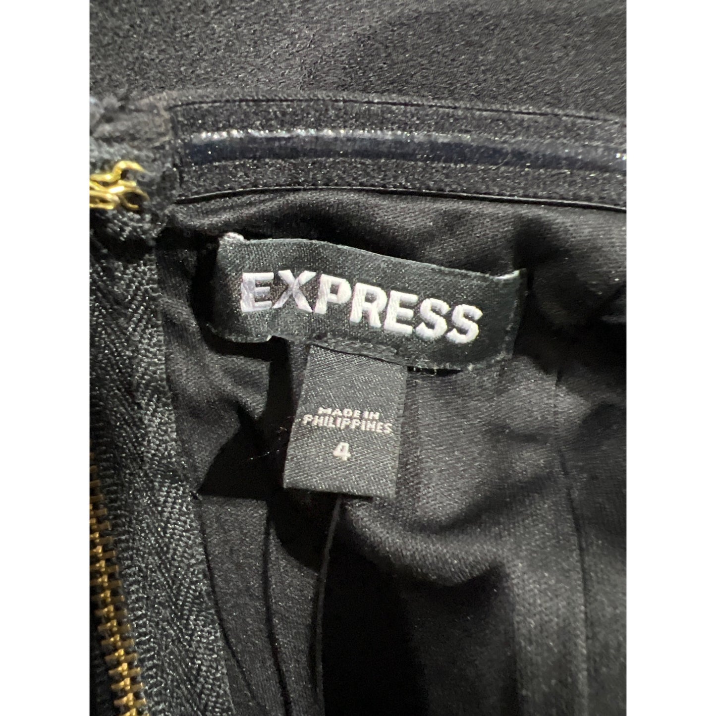 Express Jumpsuit Strapless Black Evening Jumper