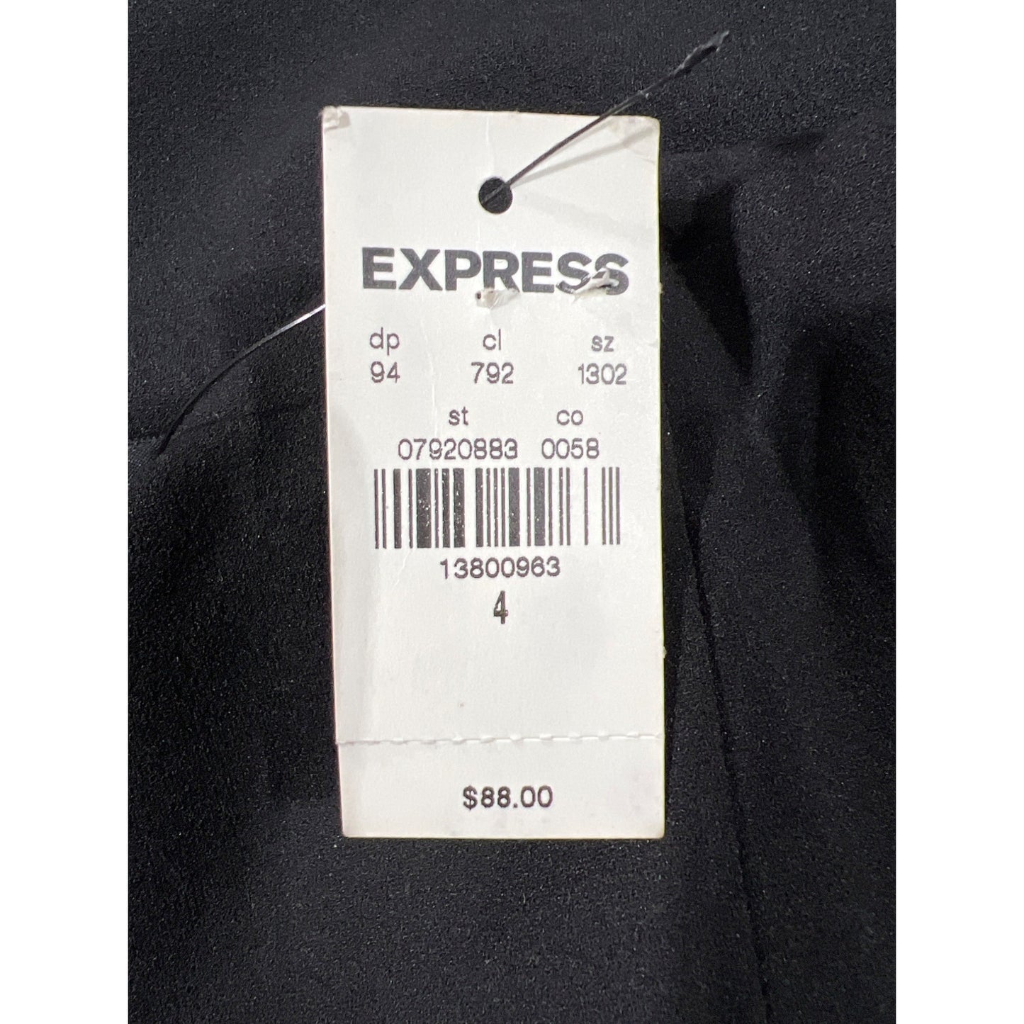 Express Jumpsuit Strapless Black Evening Jumper