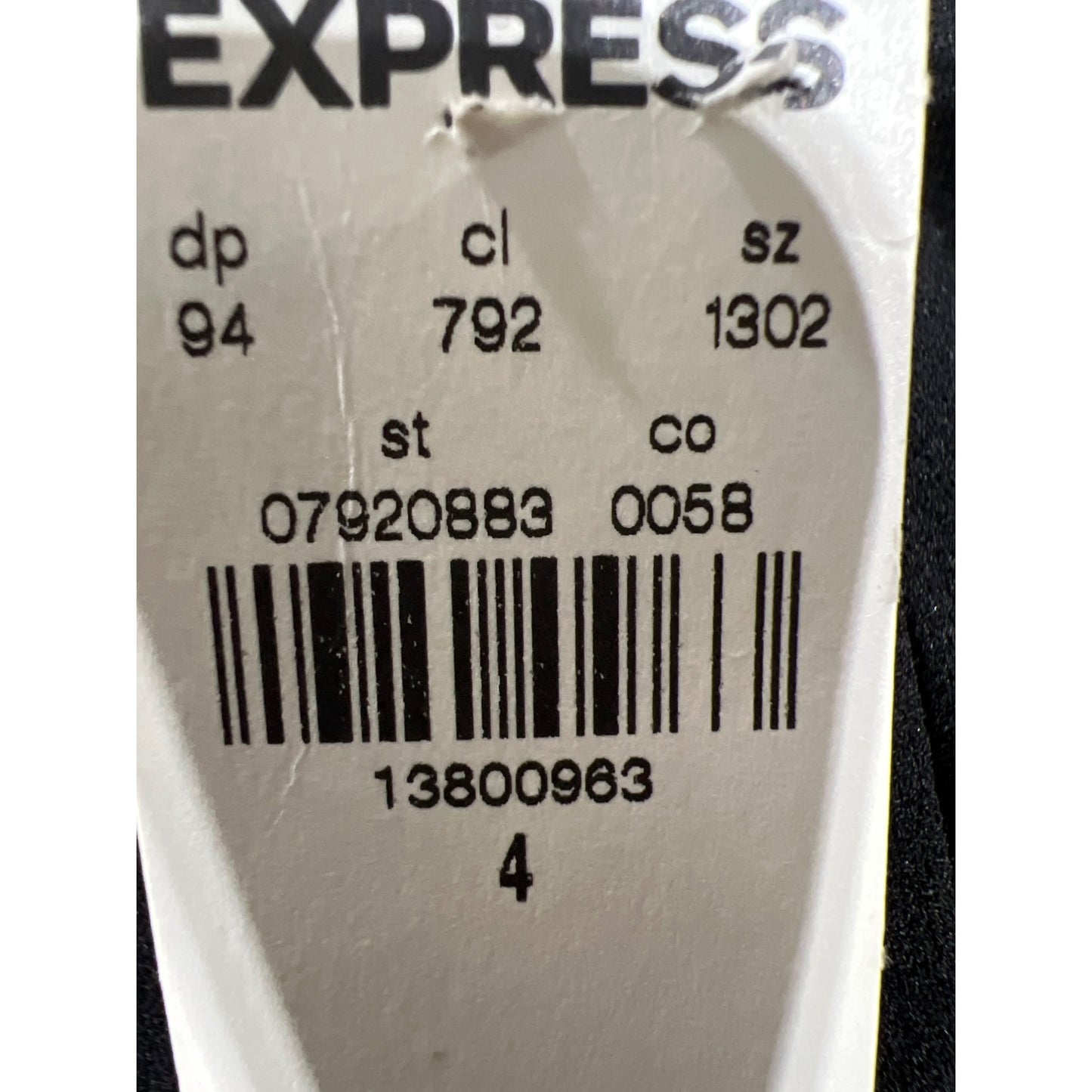 Express Jumpsuit Strapless Black Evening Jumper