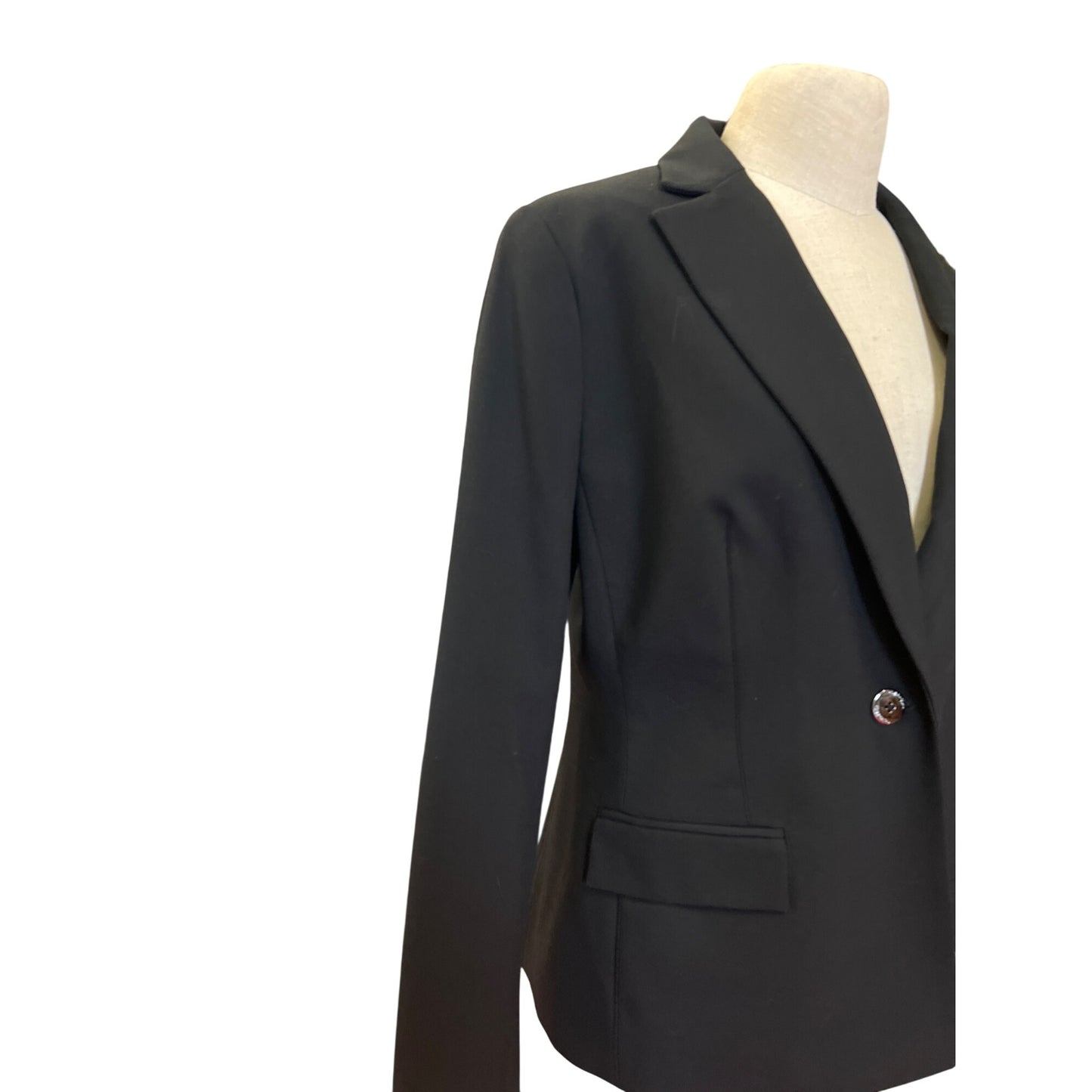 Calvin Klein Stretch Women's Black Suit Jacket Size 8