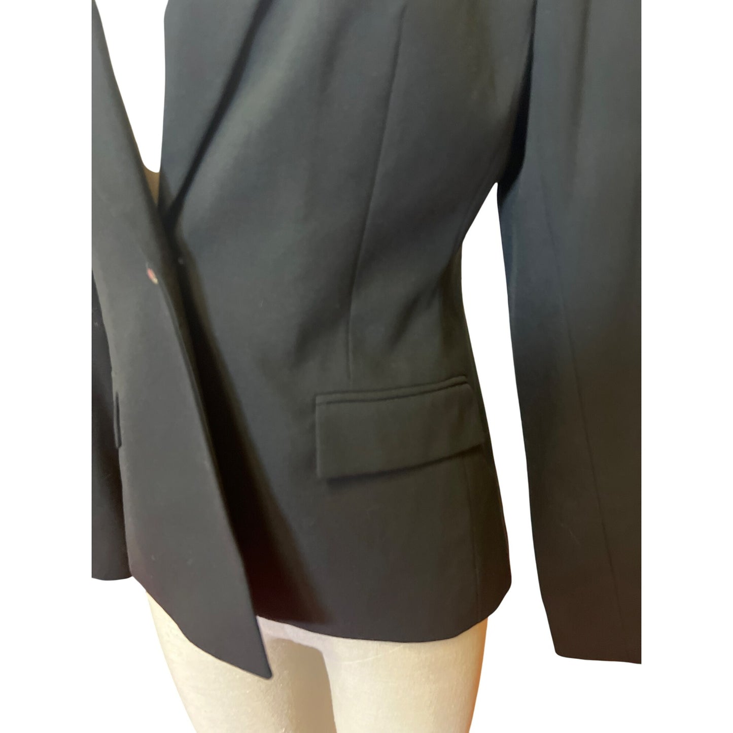 Calvin Klein Stretch Women's Black Suit Jacket Size 8