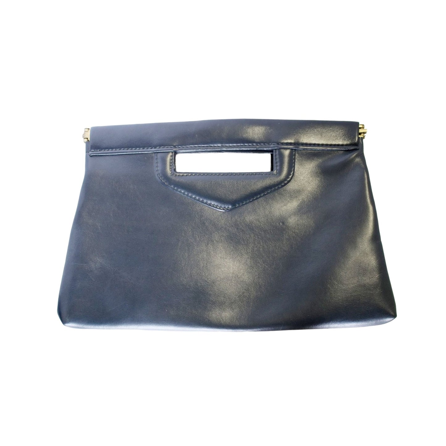 Fabulous Design Navy Leather Clutch Bag Vintage Handbag Cool Accessories