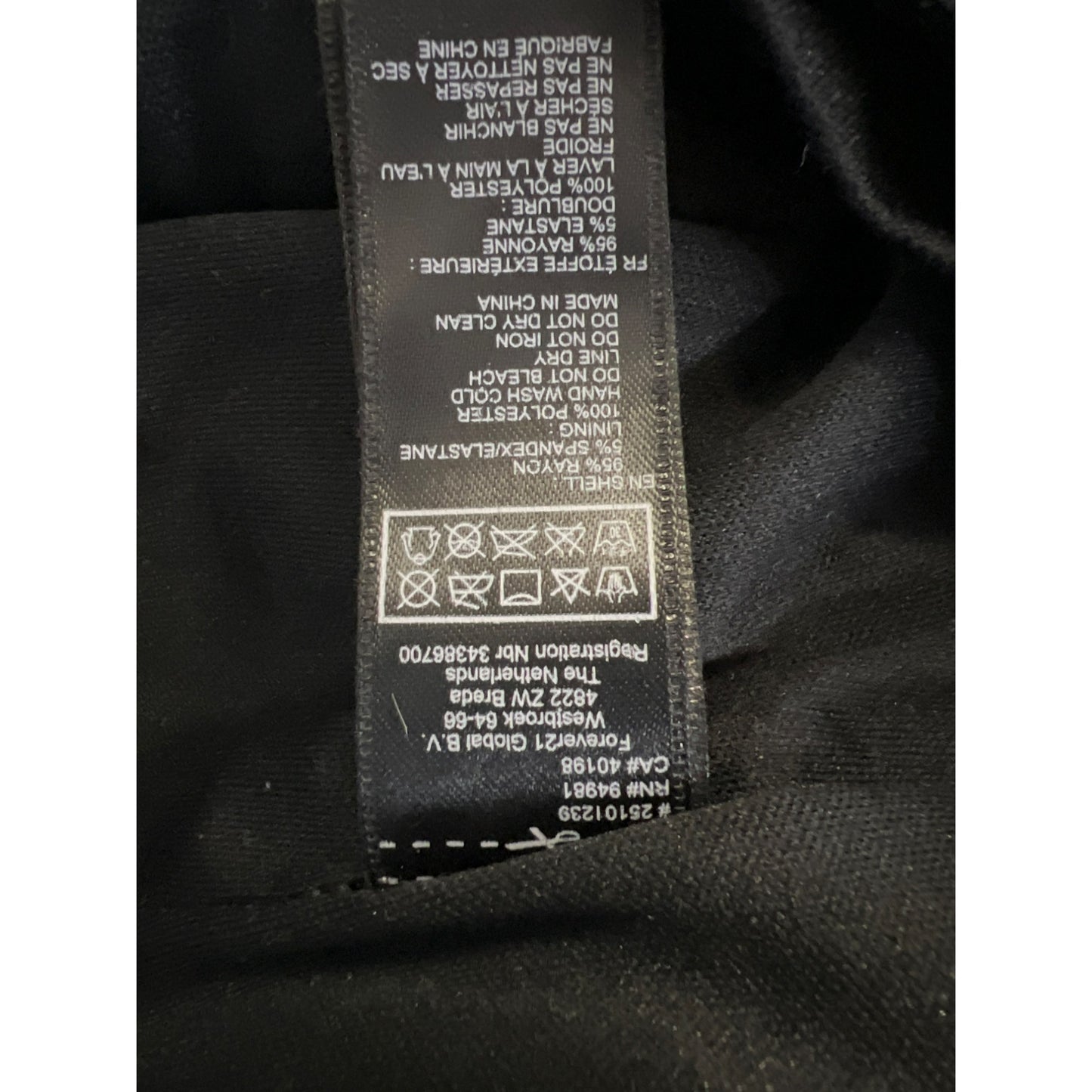 Forever 21 Black Sequin Long Sleeve Bodycon Mini Dress LBD Prom Homecoming