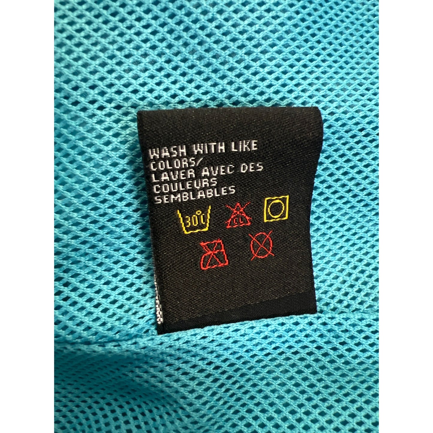 Vintage Totes Aqua Blue Jacket Lightweight Raincoat Jacket Rain Coat Hoodie Outerwear