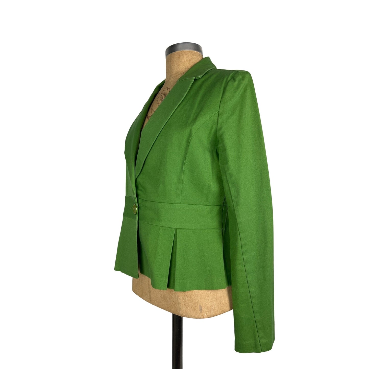 Necessary Objects Green Women's Jacket Authentic Vintage Blazer