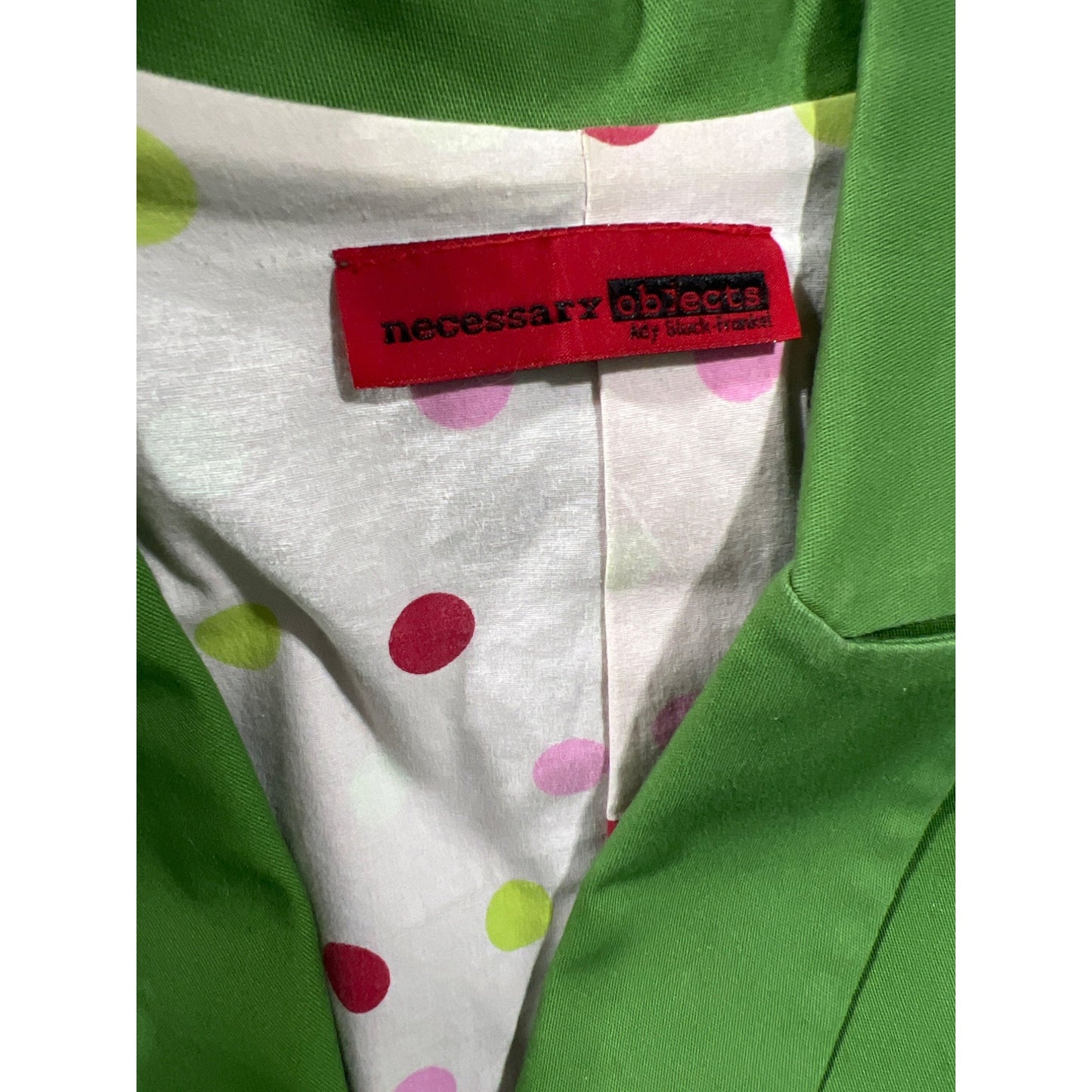 Necessary Objects Green Women's Jacket Authentic Vintage Blazer