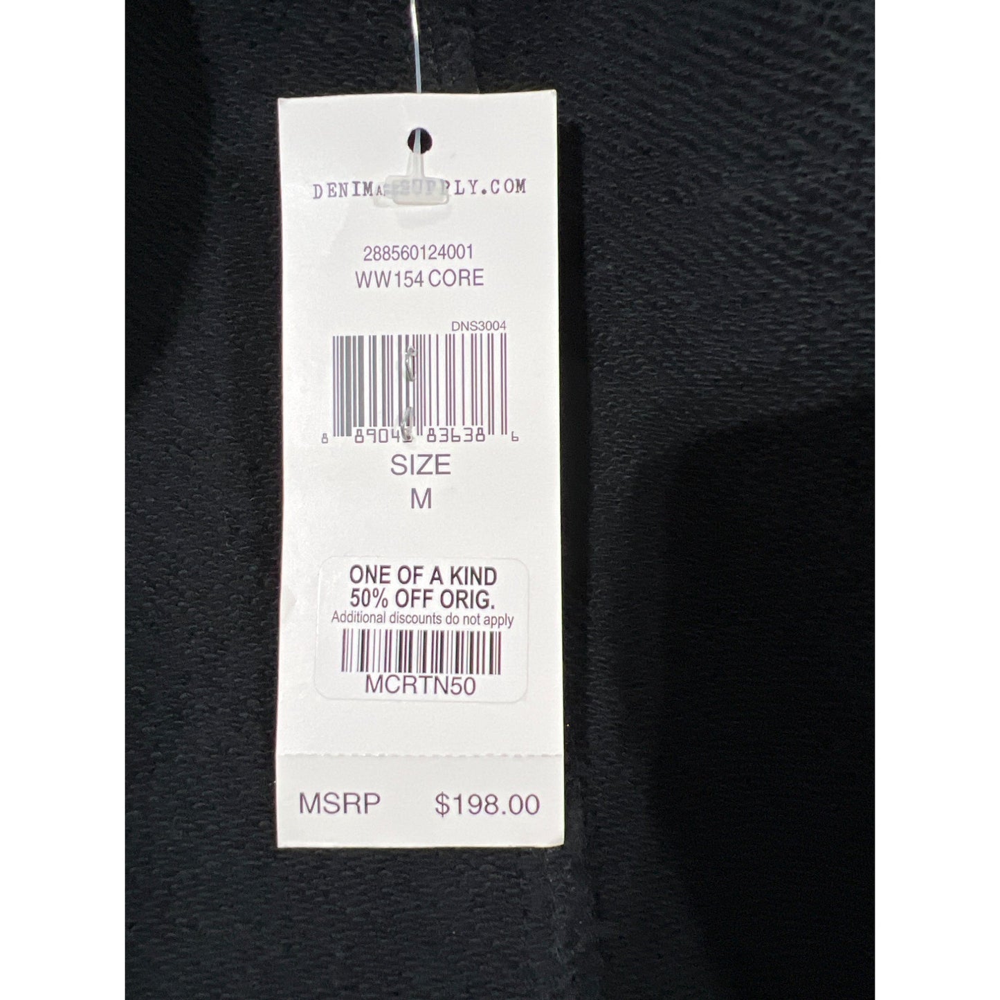 Ralph Lauren Authentic Vintage Denim & Supply Black Women's Jacket