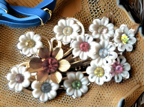 Emmons Vintage Jewelry Flower Figural Pin Brooch Pin