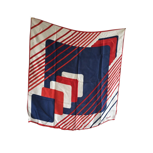 Paoli Vintage Scarf Red White Blue Accessory