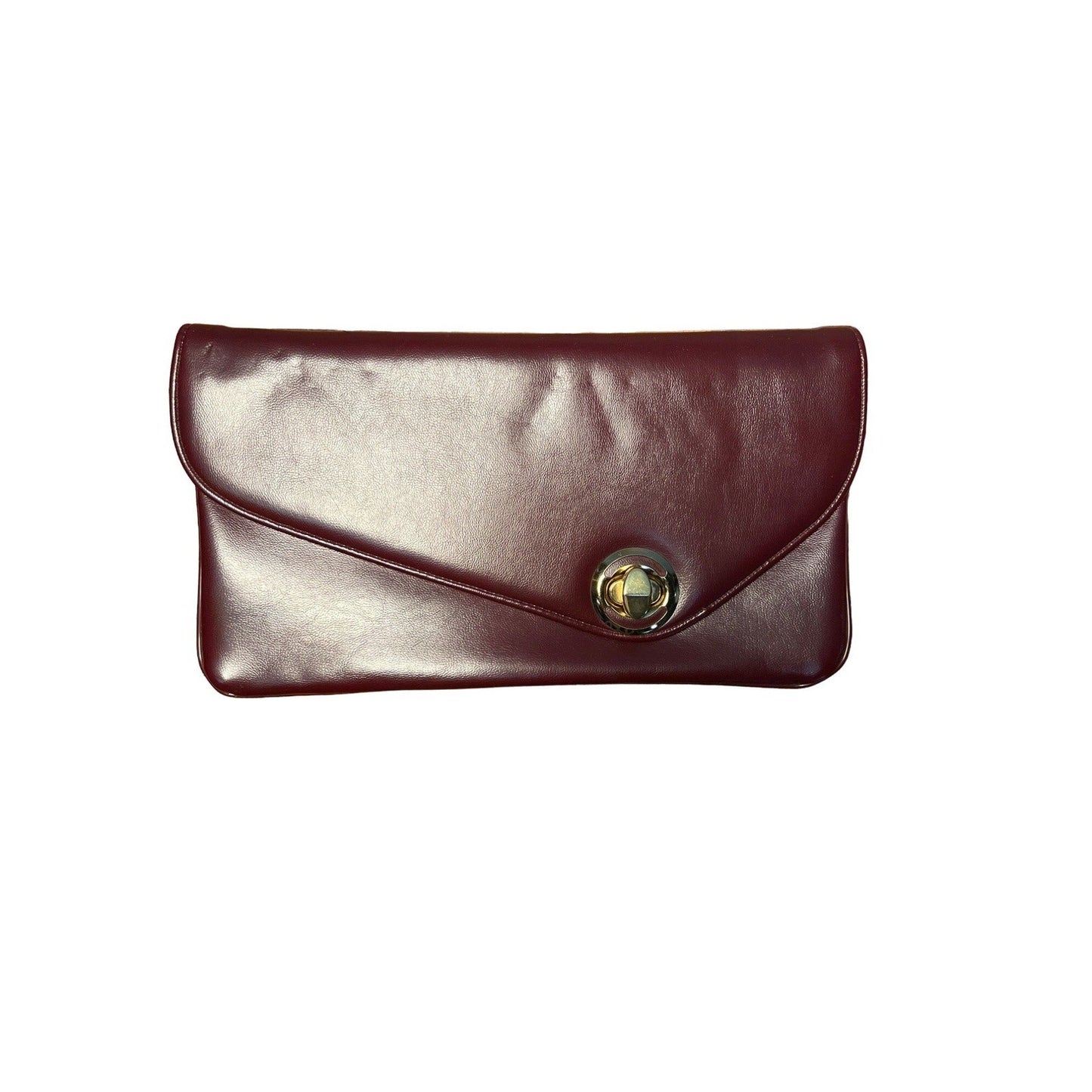Vintage Maroon Clutch Bag