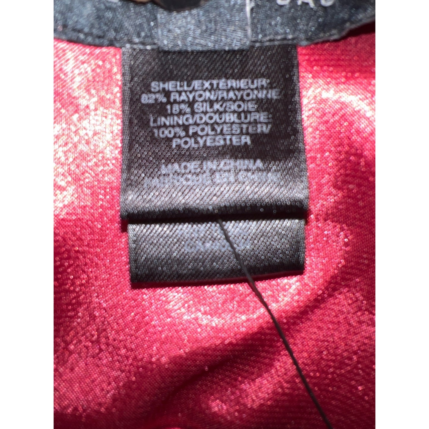 Vintage MJ Marc Jacobs Red Bow Velvet Silk Top