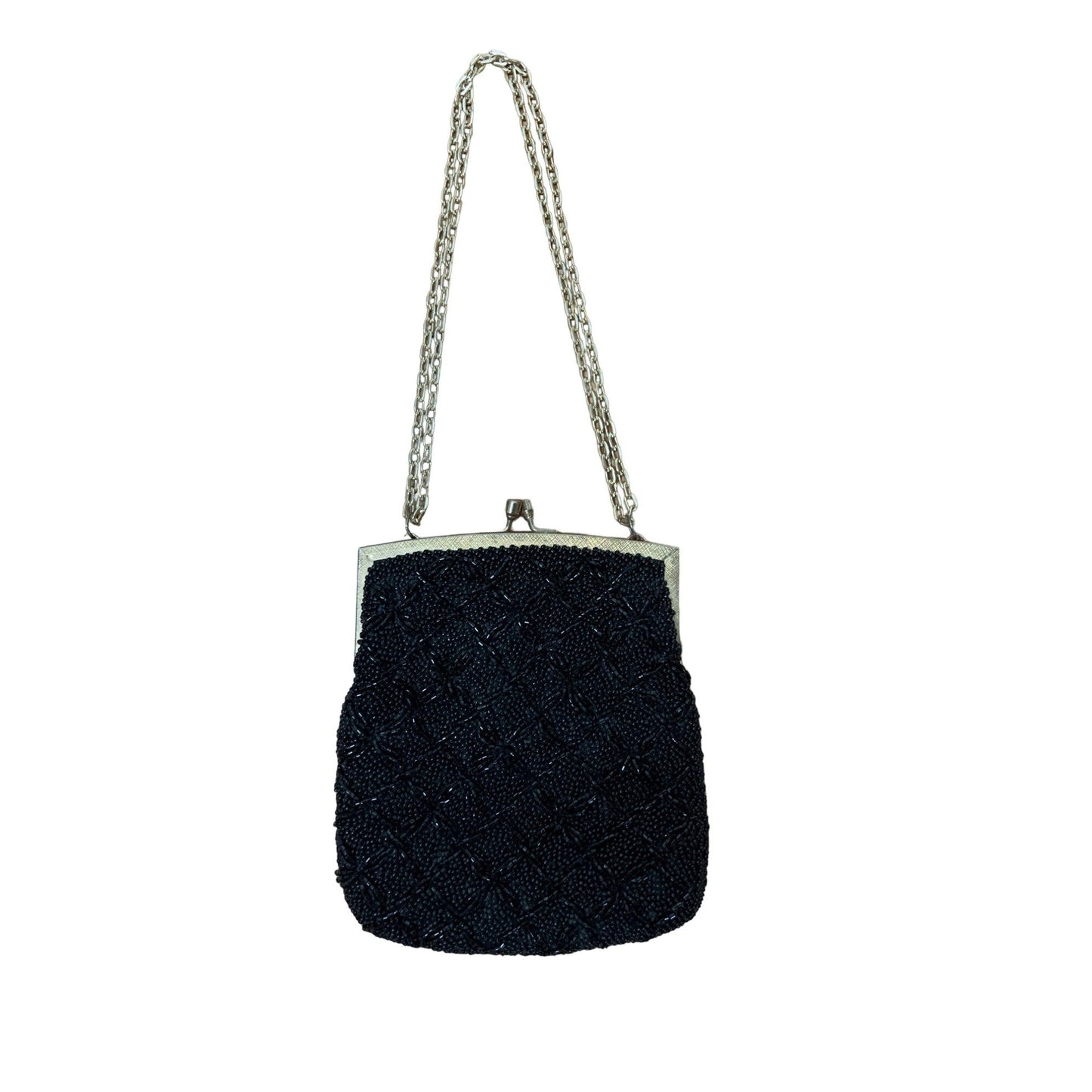 Vintage Fine Arts Bags Made in Hong Kong Evening Bag Beaded Purse