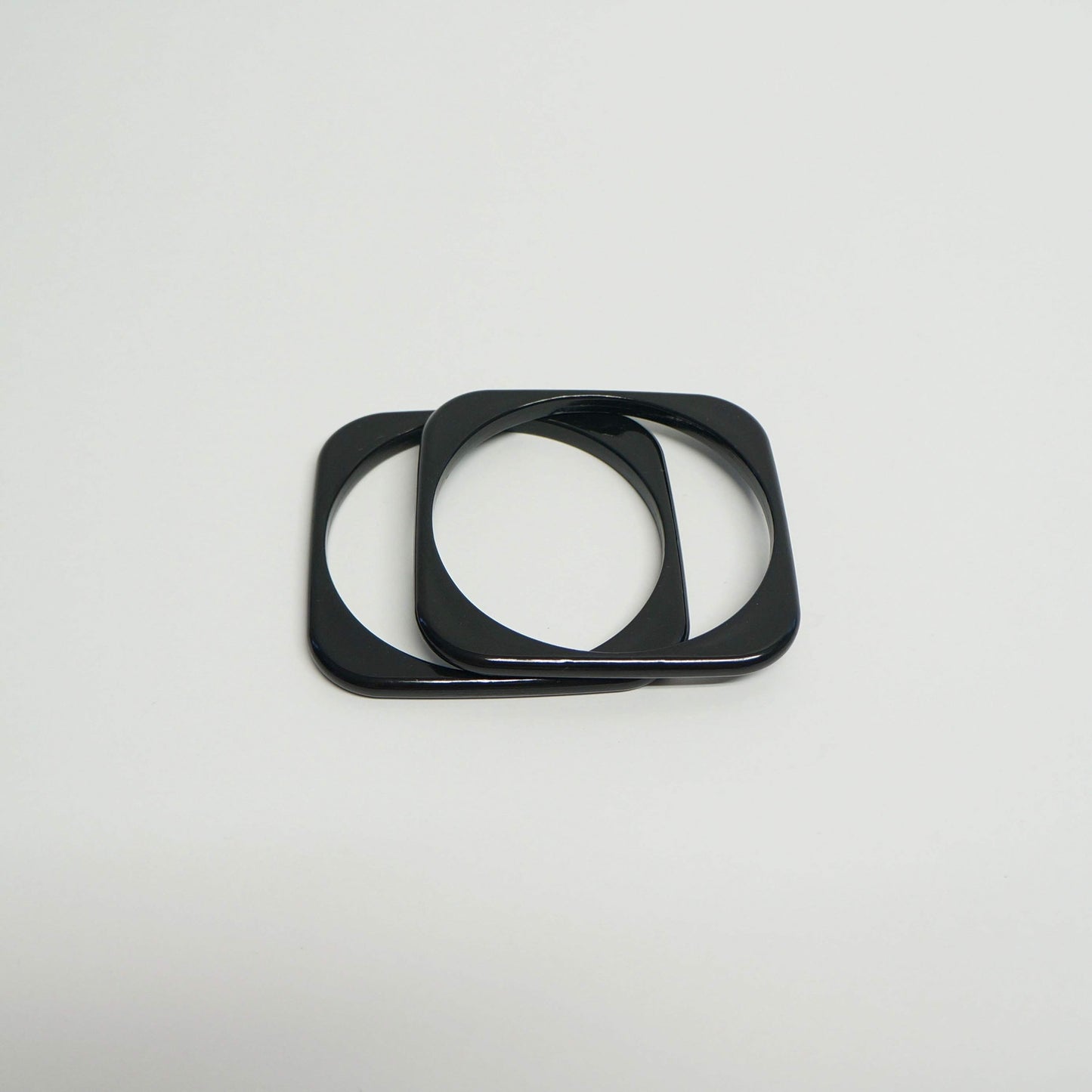 Duo Set of Bangles Bracelet Vintage Plastic Jewelry