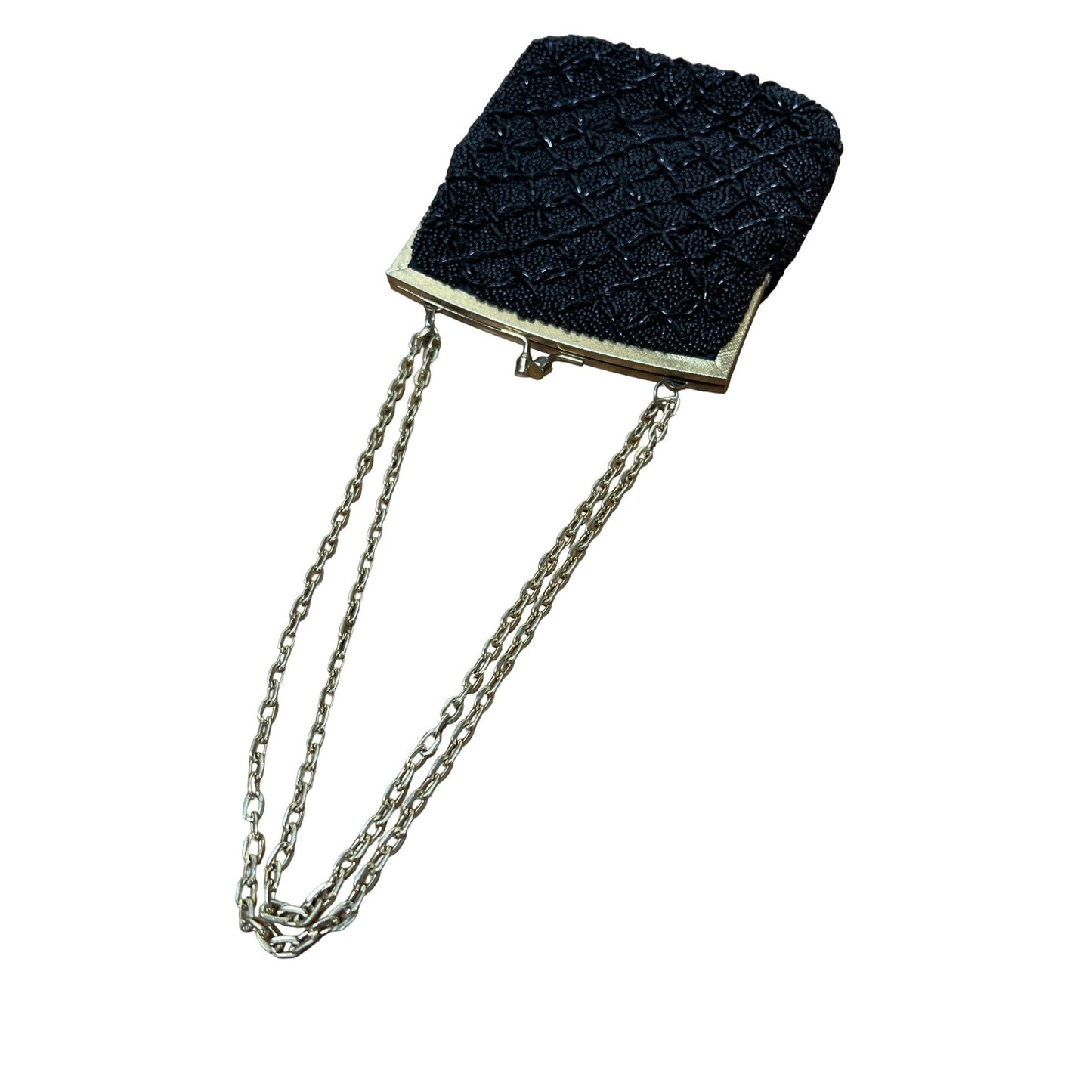 Vintage Fine Arts Bags Made in Hong Kong Evening Bag Beaded Purse
