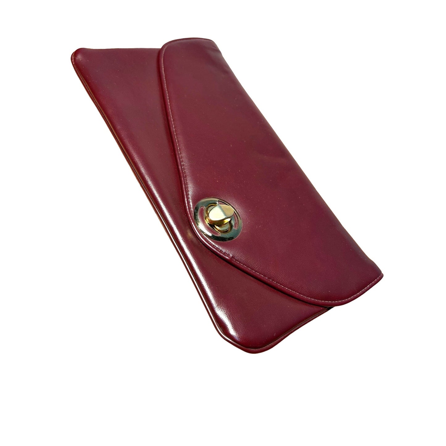 Vintage Maroon Clutch Bag