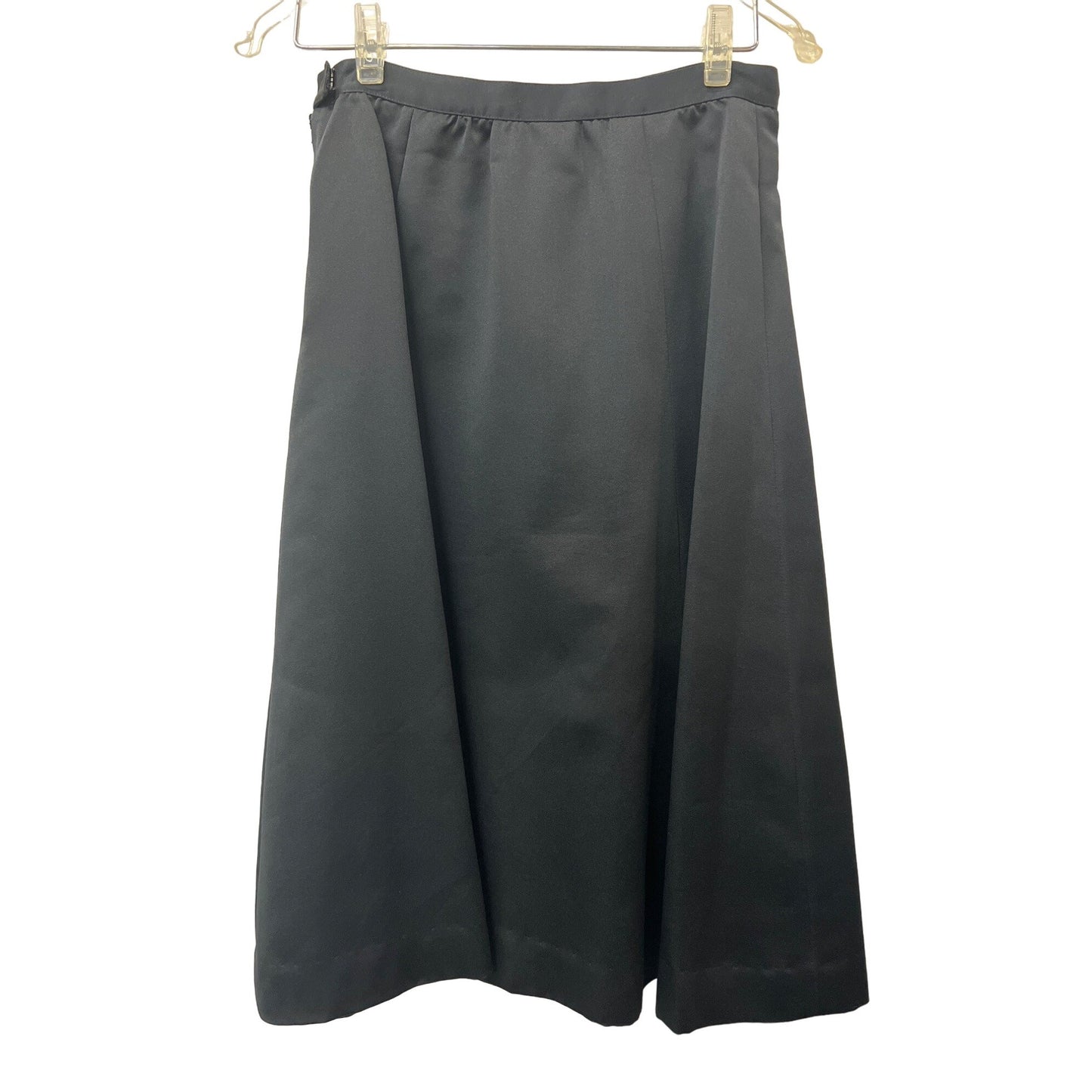 Vintage Nipon Boutique Two-piece Skirt Jacket Set Black Setin Suit