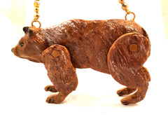 Dorian Designs Necklace Grizzly Bear Pendant