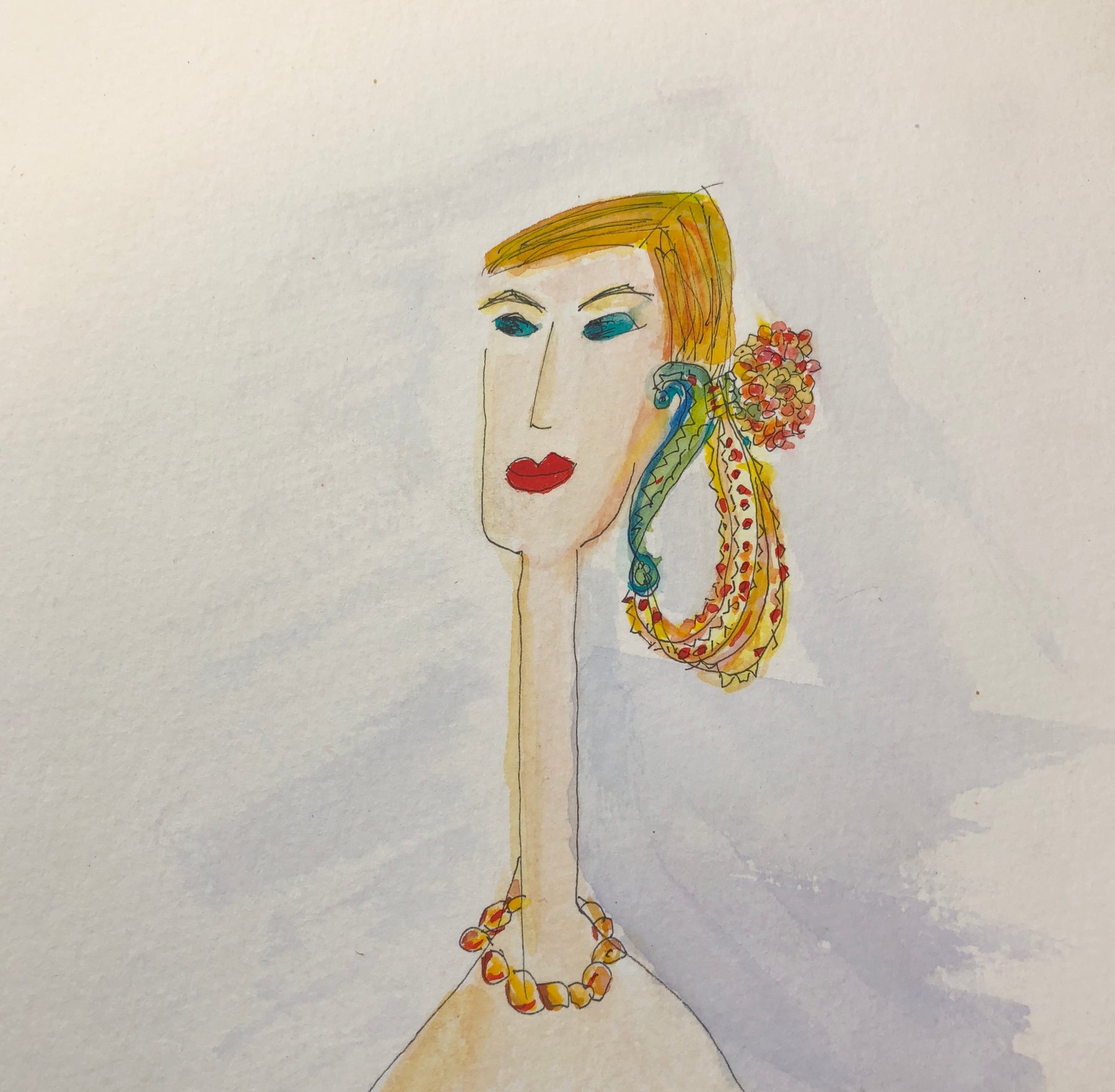 Fashion Flashback: Earrings by Morgan Watkins