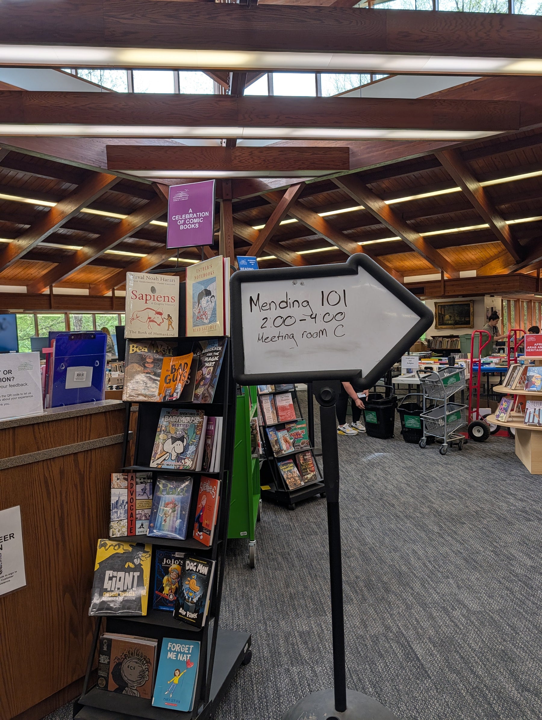 Mending Clothes and Humanity Together: A Night at the Pickerington Library