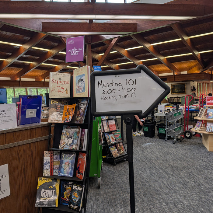 Mending Clothes and Humanity Together: A Night at the Pickerington Library