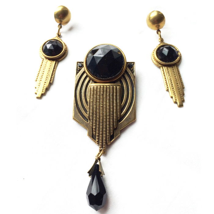 jan michaels jewelry art deco style