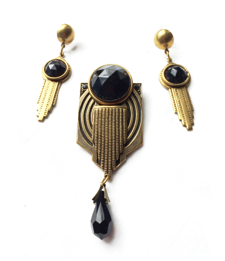 jan michaels jewelry art deco style