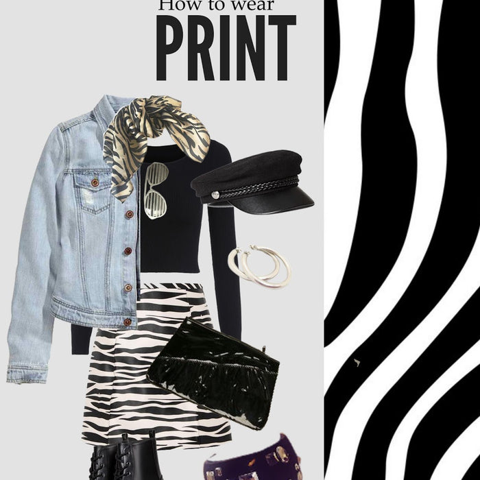 Zebra Print Styling by Anna To Ma Ngoc