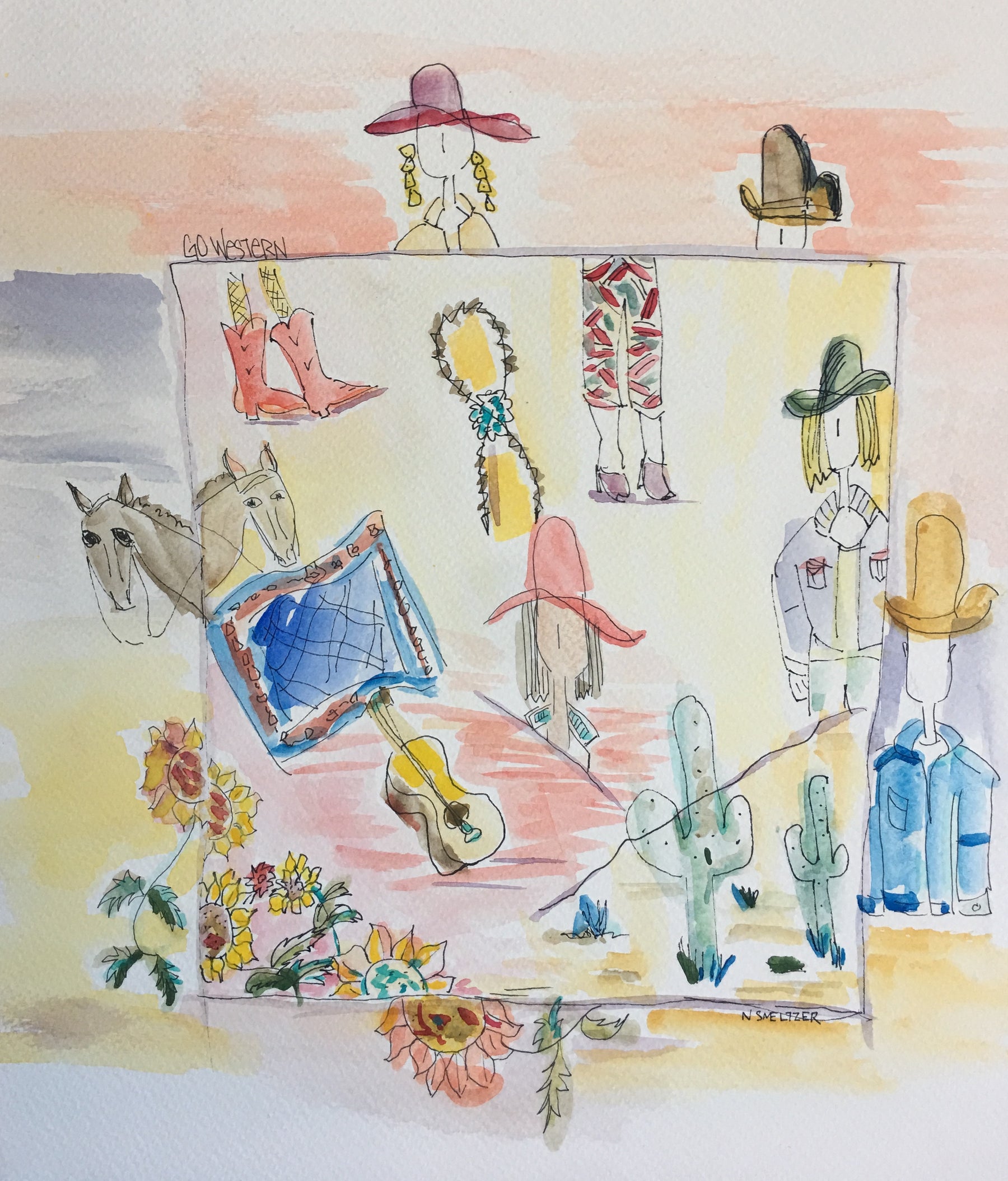 Designers Tip Their Hats to the Wild West by Nancy Smeltzer