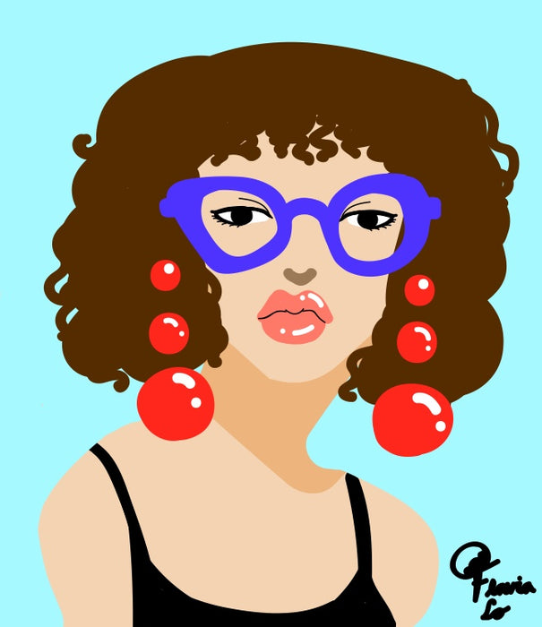 80s Trend Digital Media under Flavia Lobato's artistic view