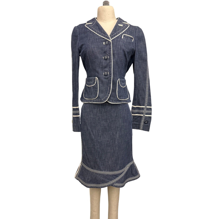 The Marc Jacobs Denim Suit: When American Fashion Got Playful