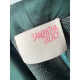 Samantha Treacy Green Blazer Jacket Authentic Vintage