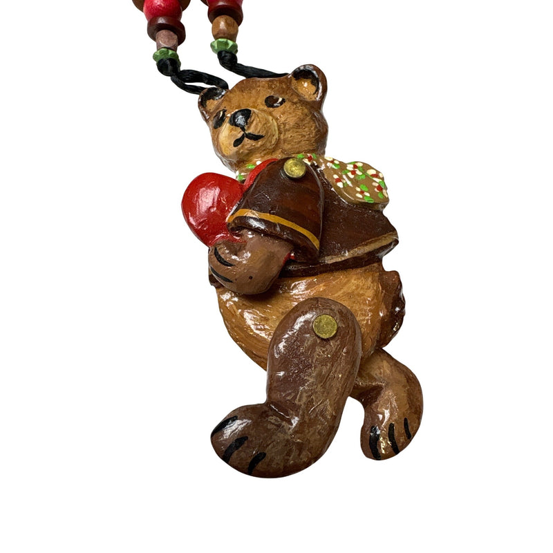 I LOVE YOU BEAR NECKLACE VINTAGE DORIAN