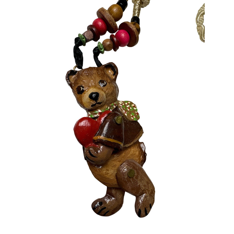 I LOVE YOU BEAR NECKLACE VINTAGE DORIAN