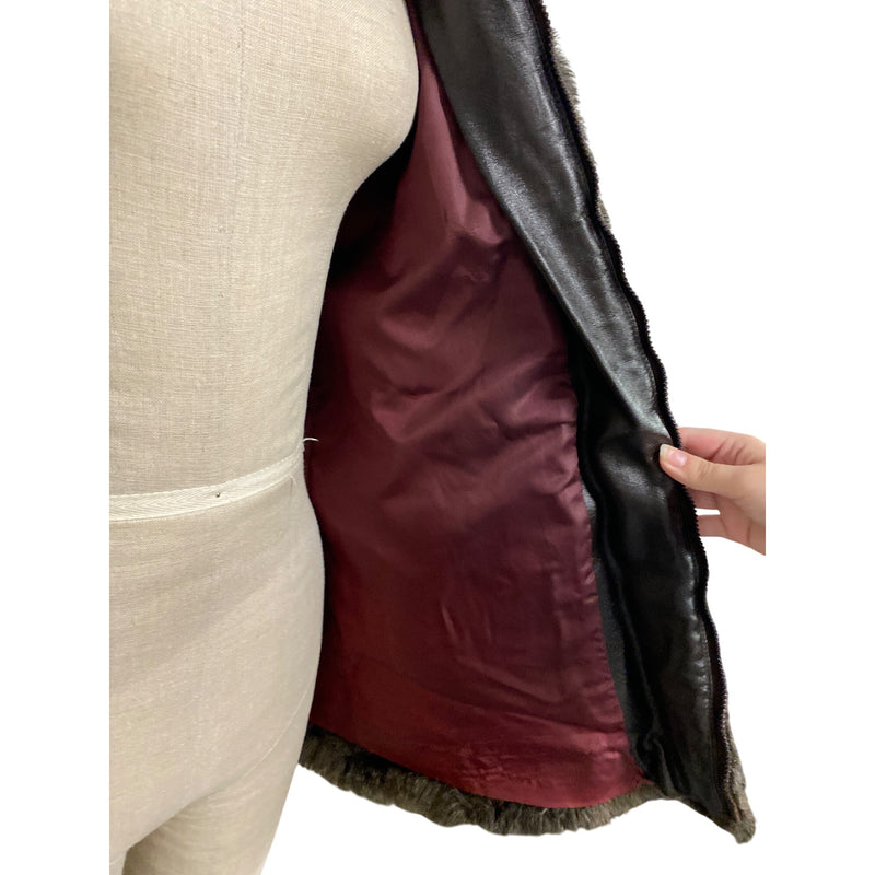 Vintage Sears Fashions Faux Fur Coat