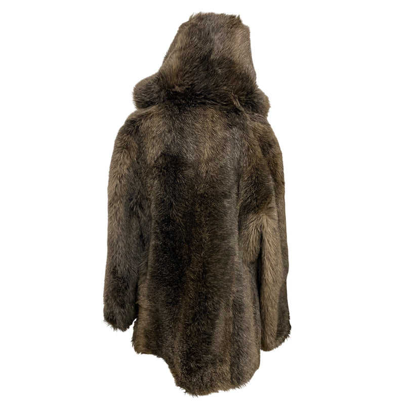 Vintage Sears Fashions Faux Fur Coat