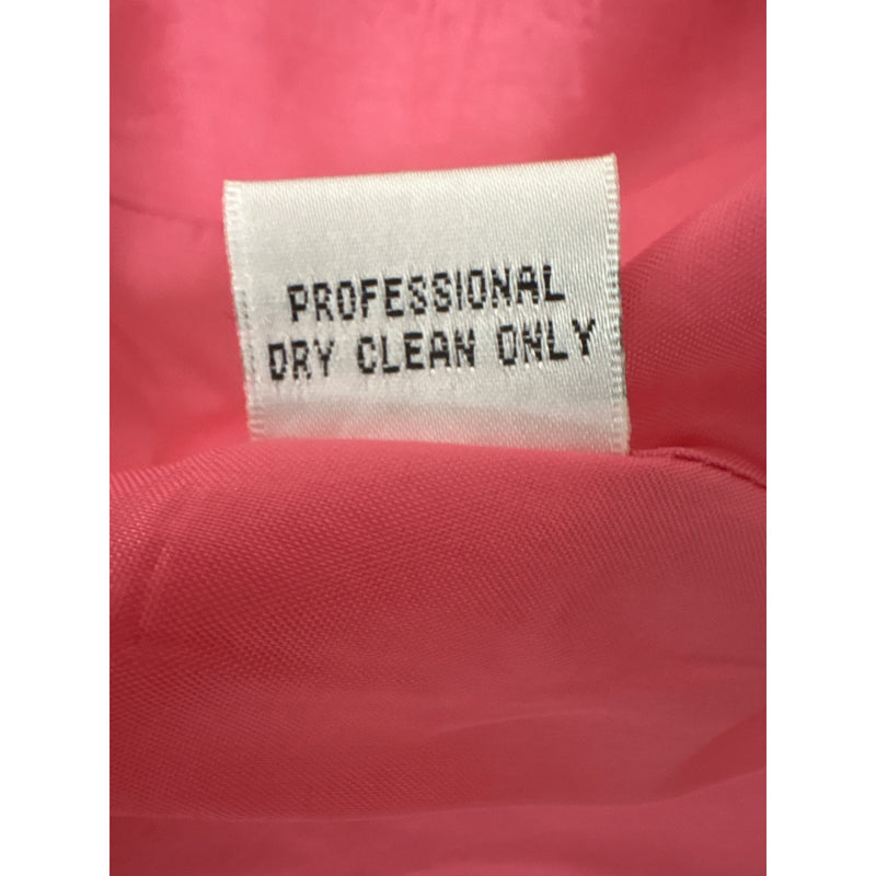 Vintage Y2K Chetta B Sherrie Bloom Peter Noviello Confetti Tweed Skirt Suit Pink Trim Size 6, Sustainable Fashion Education Fundraiser
