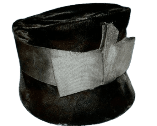 Black Top Hat Vintage Millinery