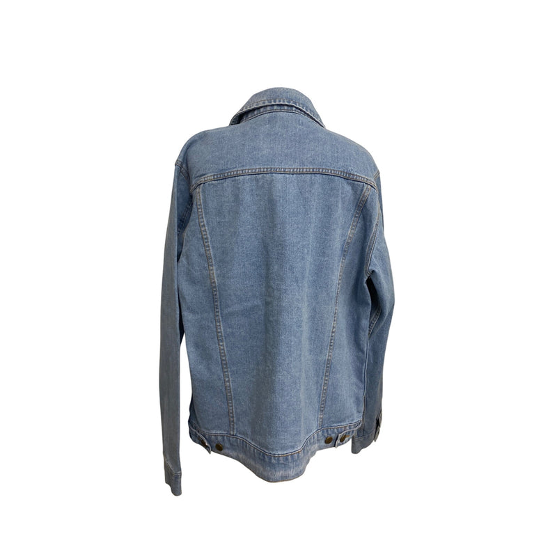 American Apparel Denim Jacket Medium Blue Unisex