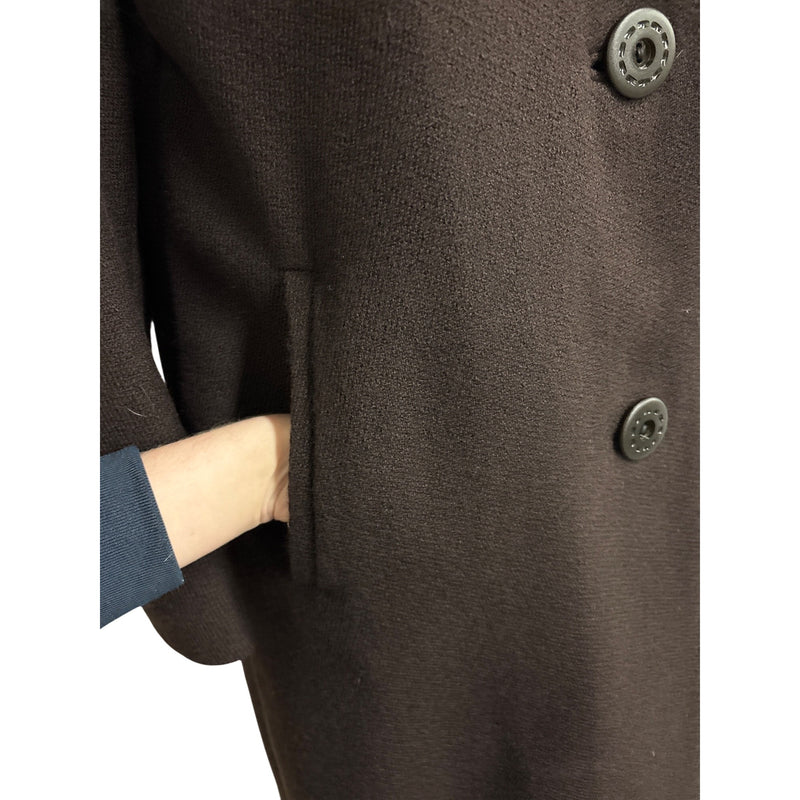 Vintage Shagmoor Wool Coat Fur Collar