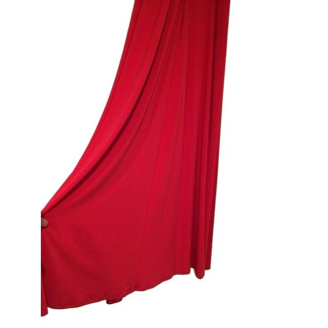 Laundry By Shelli Segal Red Hot Strapless Formal Long Dress