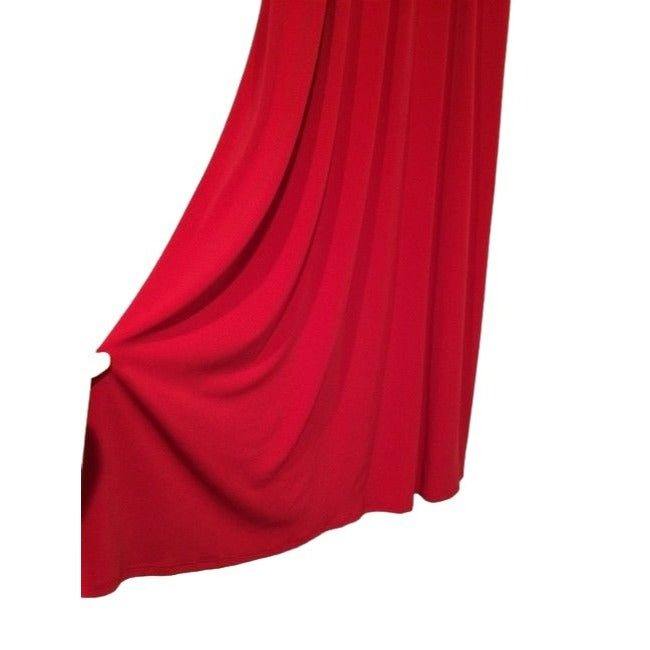 Laundry By Shelli Segal Red Hot Strapless Formal Long Dress