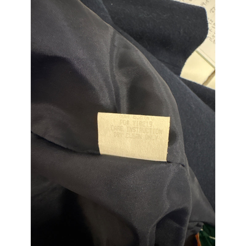 Vintage Young Gallery Wool Peacoat Navy Blue Kids Coat