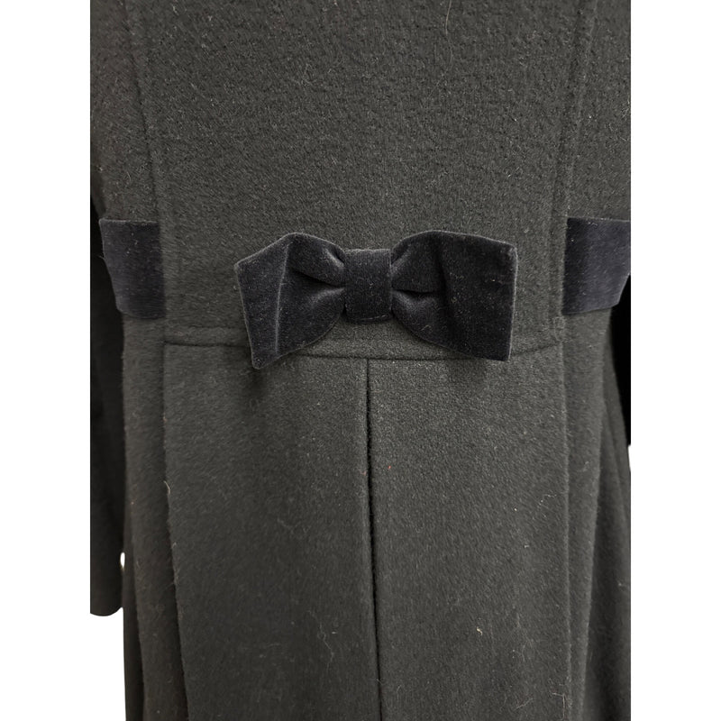 Vintage Young Gallery Wool Peacoat Navy Blue Kids Coat