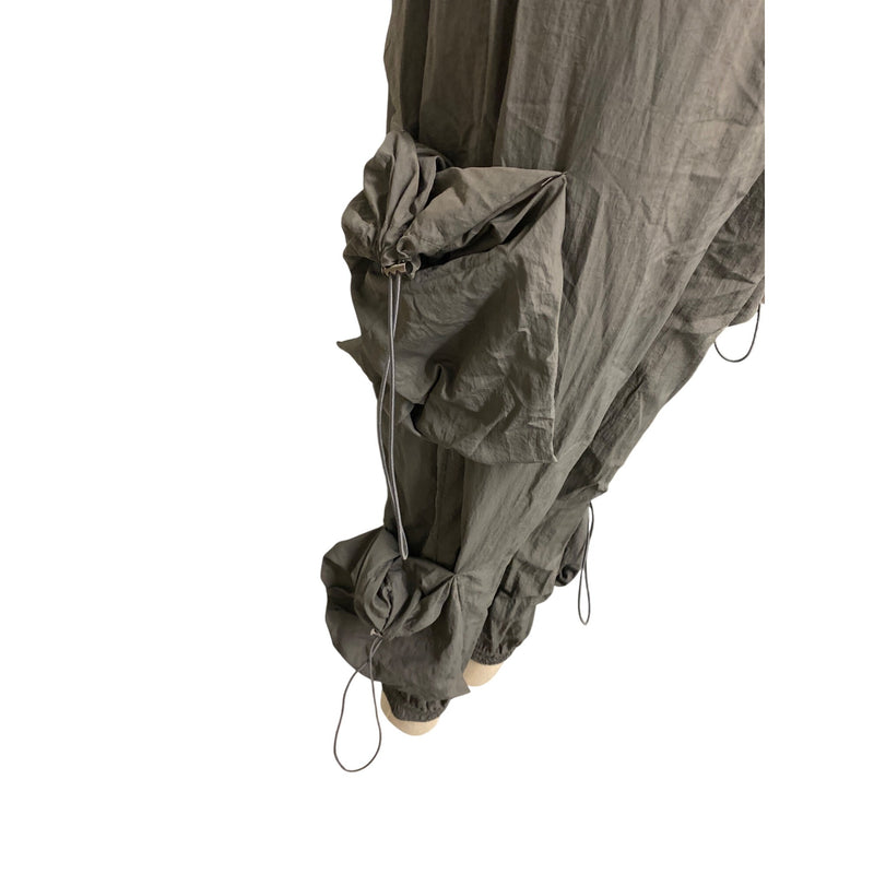 Boohoo Womens Drawstring Cargo Pants With Ruched Details Size 6