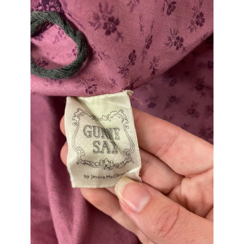Vintage Gunne Sax By Jessica McClintock Pink Floral Dress with Pockets, Fundraiser for Sustainable Fashion Education Programs