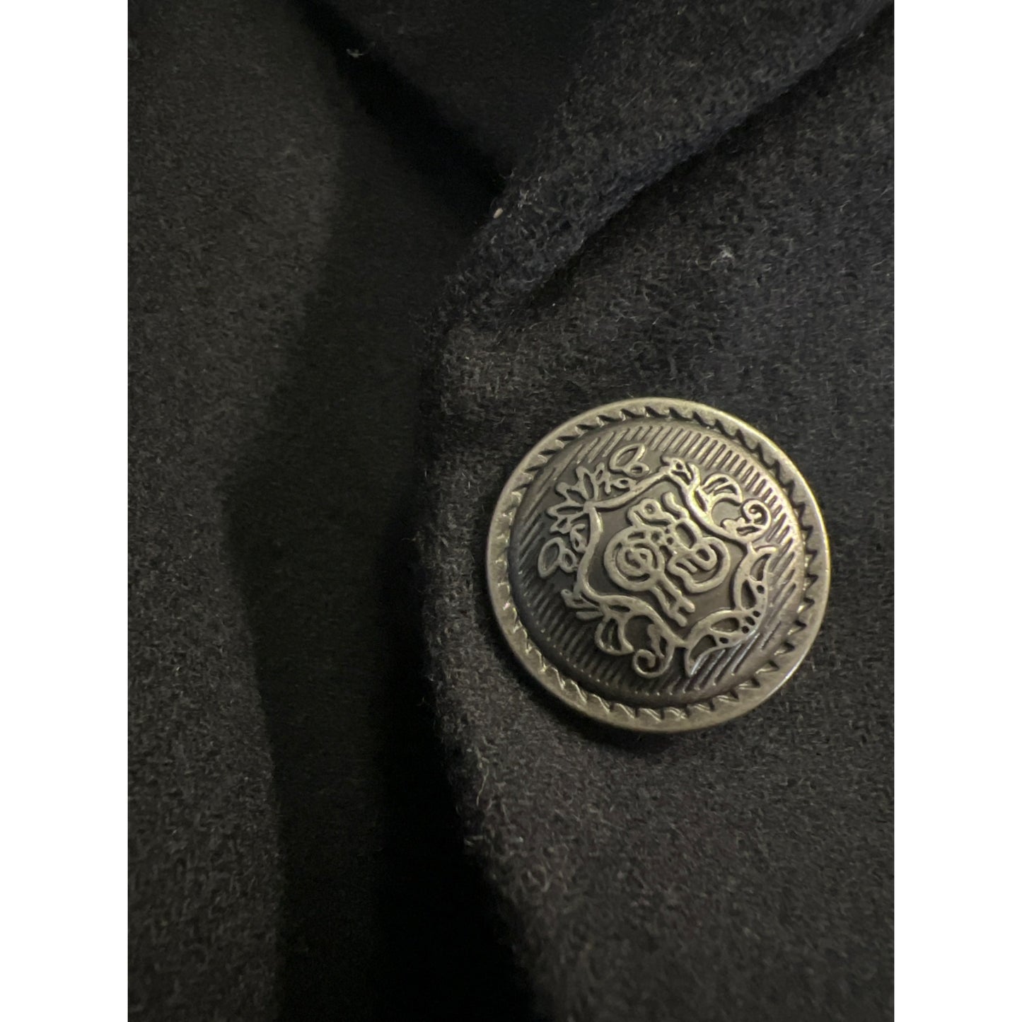 Banana Republic Womens Wool Blend Black Blazer Jacket Size D4 Made In Bangladesh