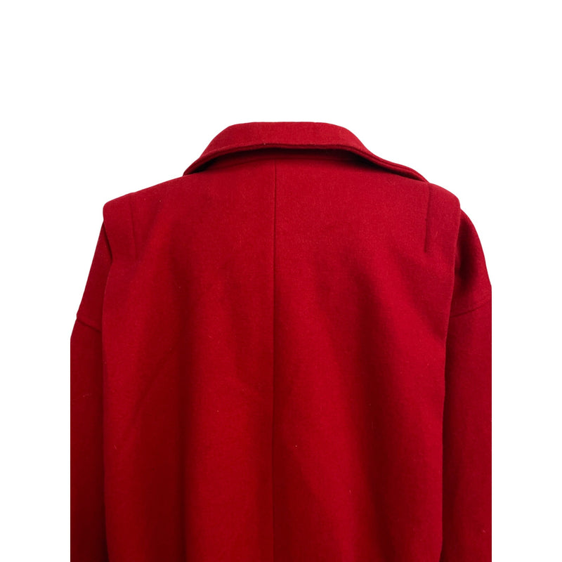 Vintage 80s International Scene Classic Red Coat