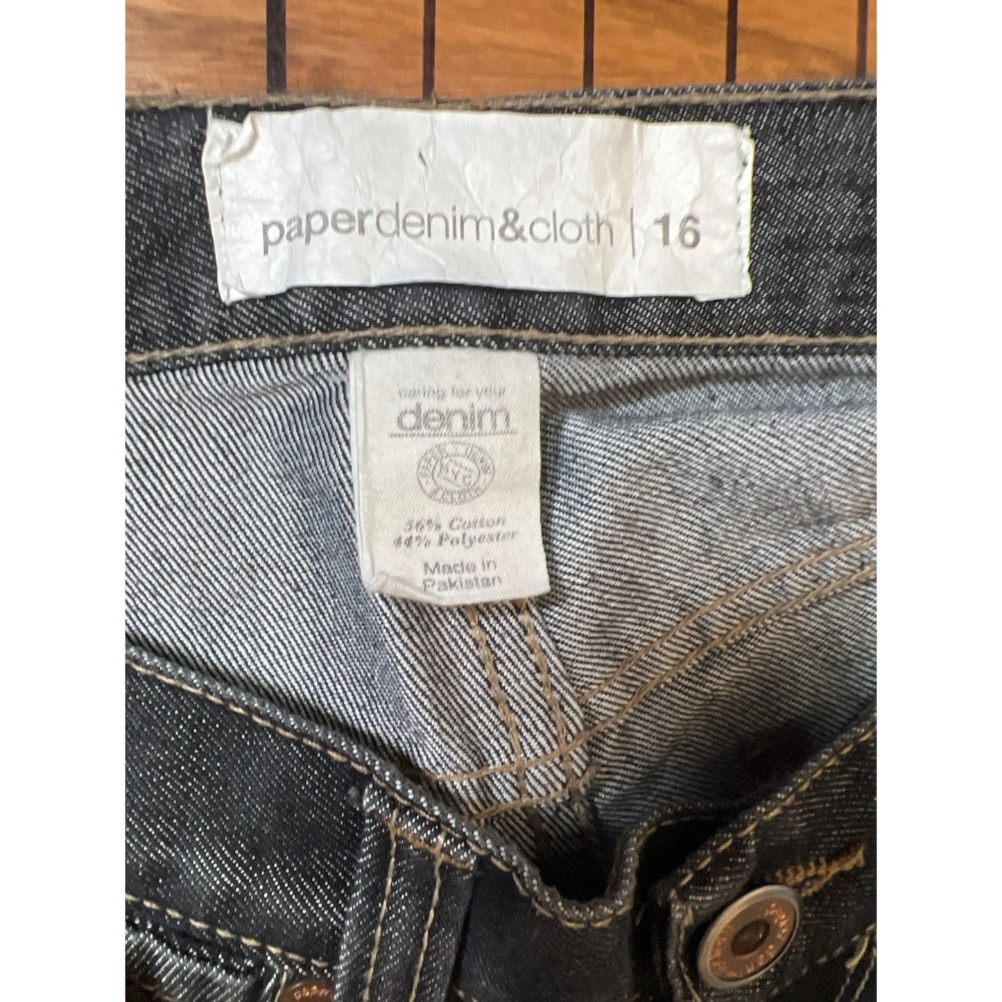 Paper Denim & Cloth Jean Dark Blue Black Jeans Pants