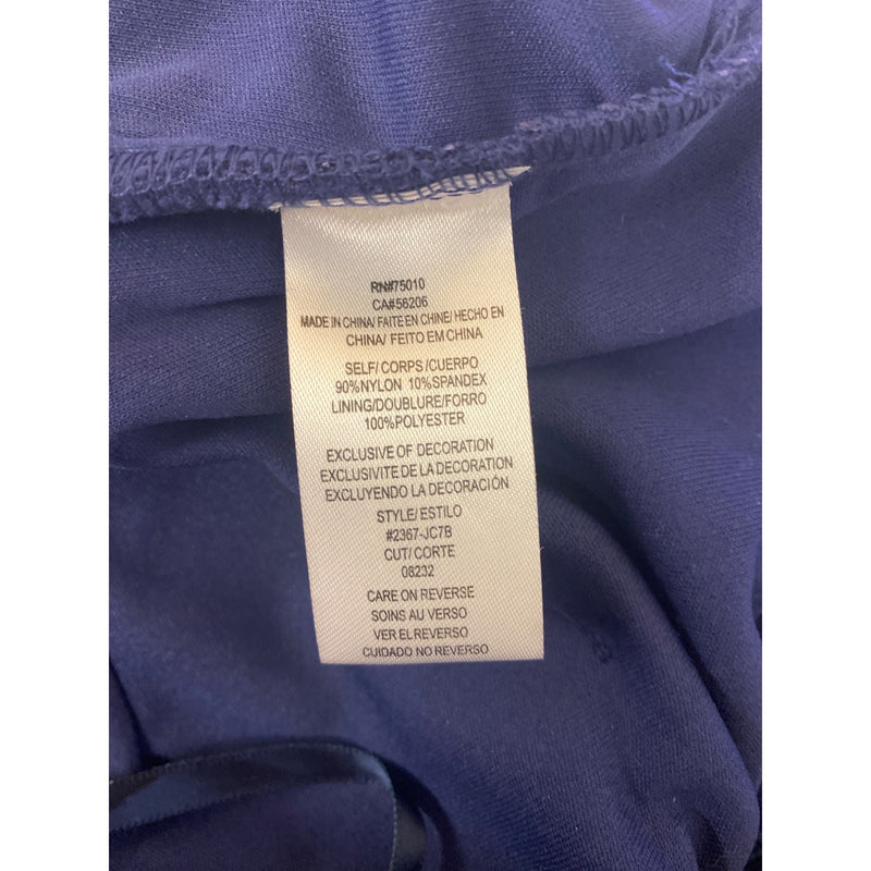 City Triangles 2-Piece Navy Lace & Floral Skirt Top Super Girlie Set Size 3 Juniors