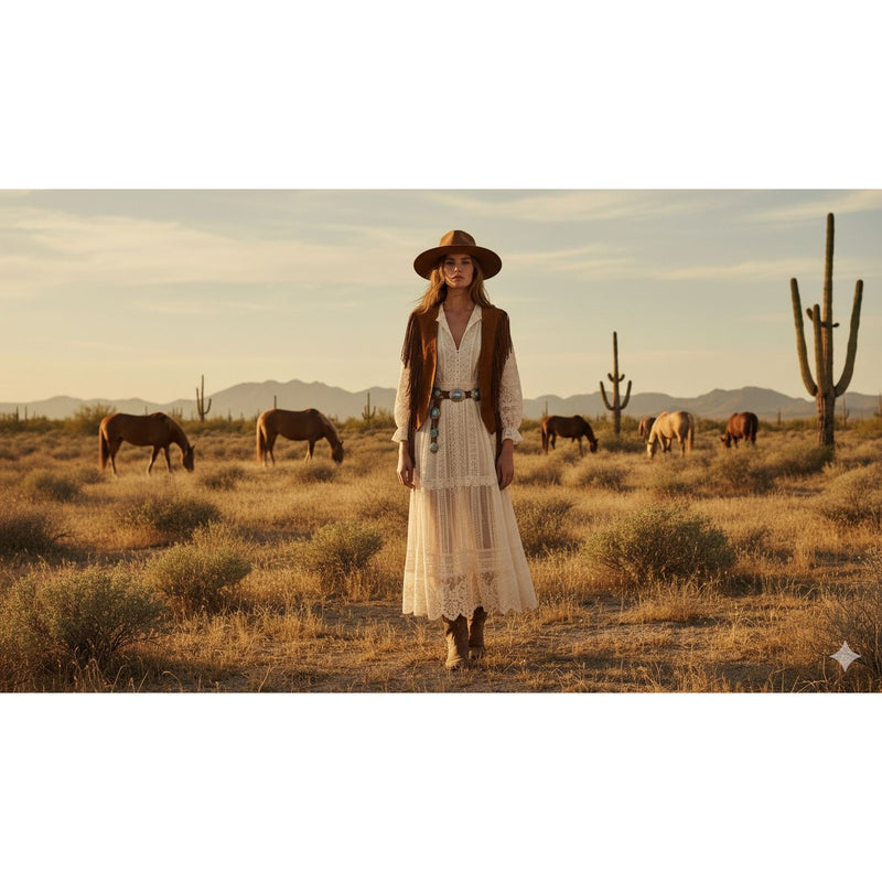 Smiths Aspen Brown Suede Fringe Vest Leather Outerwear Layer